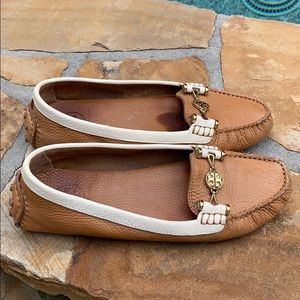 Tory Burch leather loafers